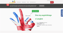 Desktop Screenshot of langloo.com