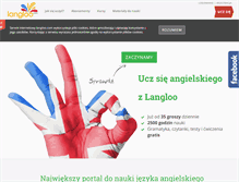 Tablet Screenshot of langloo.com